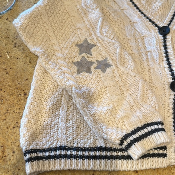 Taylor Swift Original Forklore Album Patch Authentic The Cardigan Knit Sweater. - Picture 3 of 8